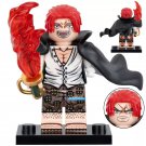 LEGO Compatible One Piece Red-Haired Shanks Custom Printed Minifigure Brick Toys Gift