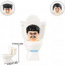 LEGO Compatible Short Horror Skibidi Toilet Toilet Man Custom Printed Minifigure Brick Toys Gift