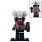 LEGO Compatible Skibidi Toilet Microphone Man Custom Printed Minifigure Brick Toys Gift