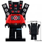 LEGO Compatible Skibidi Toilet Speakerman (Titan Audio Man) Custom Printed Minifigure Brick Toy Gift