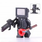 LEGO Compatible Skibidi Toilet TV Man (TV People) Custom Printed Minifigure Brick Toys Gift