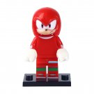 LEGO Compatible Sonic the Hedgehog Knuckles the Echidna Custom Printed Minifigure Brick Toys Gift