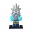 Silver the Hedgehog from Sonic the Hedgehog Custom LEGO Minifigure Toy