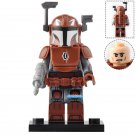LEGO Compatible Disney Star Wars Brown Mandalorian Custom Printed Minifigure Brick Toys Gift