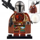 LEGO Compatible Disney Star Wars Mandalorian (The Mando) Custom Printed Minifigure Brick Toys Gift