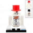 LEGO Compatible Star Wars Astromech Droid R2-D2 (Snowman) Custom Printed Minifigure Brick Toys Gift