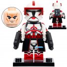LEGO Compatible Star Wars Clone Wars Commander Fox Phase 1 Custom Printed Minifigure Brick Toys Gift