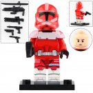 LEGO Compatible Star Wars Clone Wars Corusant Guard Commander Fox Custom Minifigure Brick Toys Gift