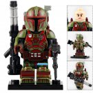 LEGO Compatible Star Wars Din Djarin (Mandalorian Warrior) Custom Printed Minifigure Brick Toys Gift