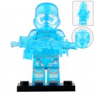 LEGO Compatible Star Wars First Order stormtrooper (Hologram) Custom Printed Minifigure Brick Toys