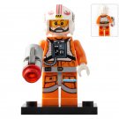 LEGO Compatible Star Wars Luke Skywalker (Pilot) Custom Printed Minifigure Brick Toys Gift