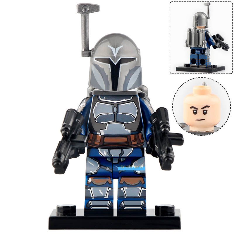 LEGO Compatible Star Wars Mandalorian The Death Watch Custom Printed Minifigure Brick Toys Gift