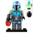 LEGO Compatible Star Wars Mandalorian Tribe Warrior (Din Djarin) Custom Printed Minifigure Brick Toy