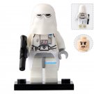 LEGO Compatible Star Wars Original Trilogy Snowtrooper Commander Custom Printed Minifigure Brick Toy