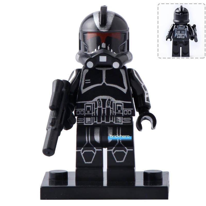 LEGO Compatible Star Wars Shadow Trooper Custom Printed Minifigure Brick Toys Gift
