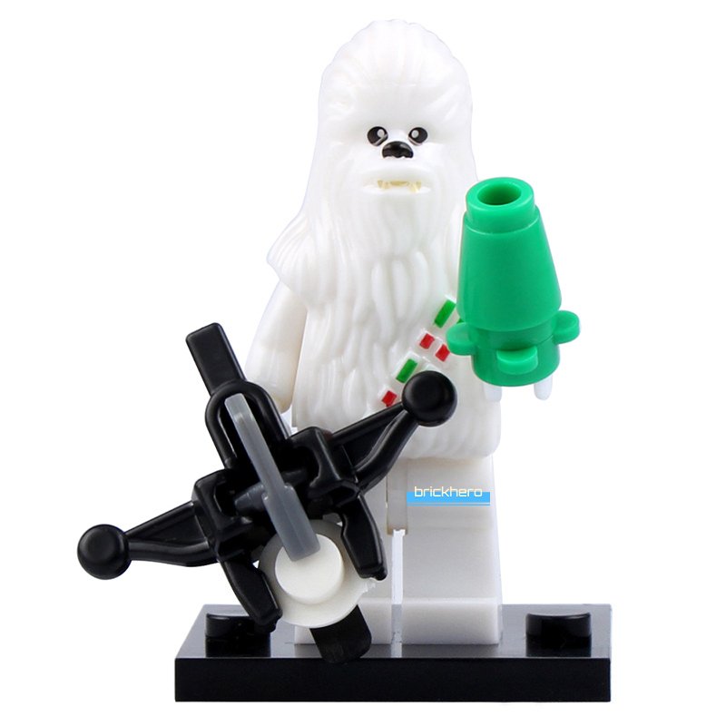 LEGO Compatible Star Wars Snow Chewbacca Custom Printed Minifigure Brick Toys Gift