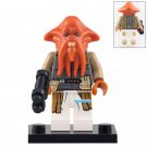 Quarren Disney+ Star Wars The Book of Boba Fett Lego Custom Minifigure Brick Toys Gift