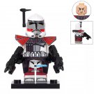 LEGO Compatible Star Wars The Clone Wars ARC Commander Hammer Custom Printed Minifigure Brick Toys