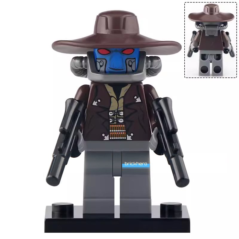 Cad Bane Star Wars The Clone Wars (2008&acirc;��2020) Lego Custom Minifigure Brick Toys Gift