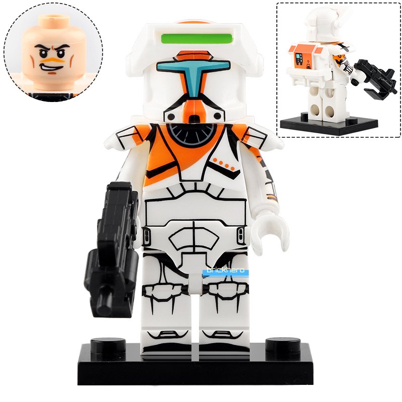 LEGO Compatible Star Wars The Clone Wars Commando Boss Custom Printed Minifigure Brick Toys Gift