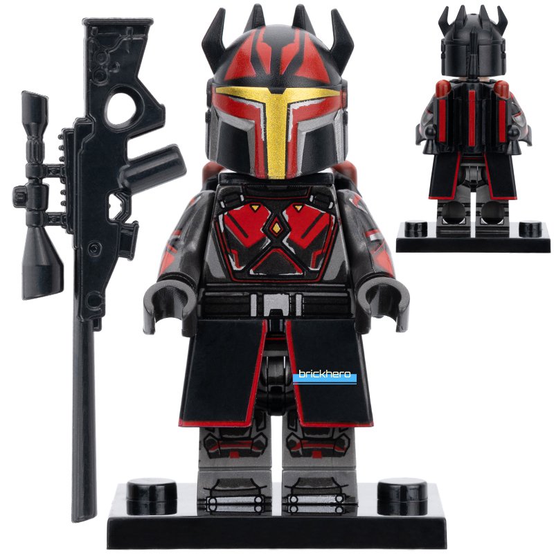 LEGO Compatible Star Wars The Clone Wars Gar Saxon Custom Printed Minifigure Brick Toys Gift