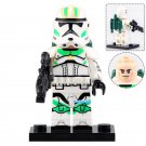 LEGO Compatible Star Wars The Clone Wars Horn Company Clone Trooper Minifigure Brick Toys Gift