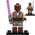 LEGO Compatible Star Wars The Clone Wars Mace Windu Custom Printed Minifigure Brick Toys Gift