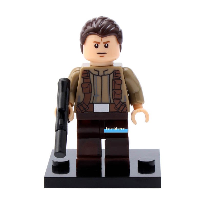 LEGO Compatible Star Wars The Force Awakens Resistance Soldier (Male) Minifigure Brick Toys Gift