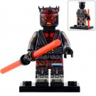 LEGO Compatible Star Wars The Phantom Menace Darth Maul Custom Printed Minifigure Brick Toys Gift