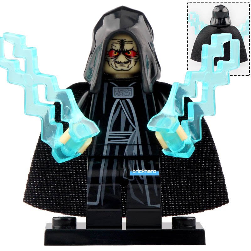 LEGO Compatible Star Wars The Rise of Skywalker Emperor Palpatine Custom Minifigure Brick Toys Gift