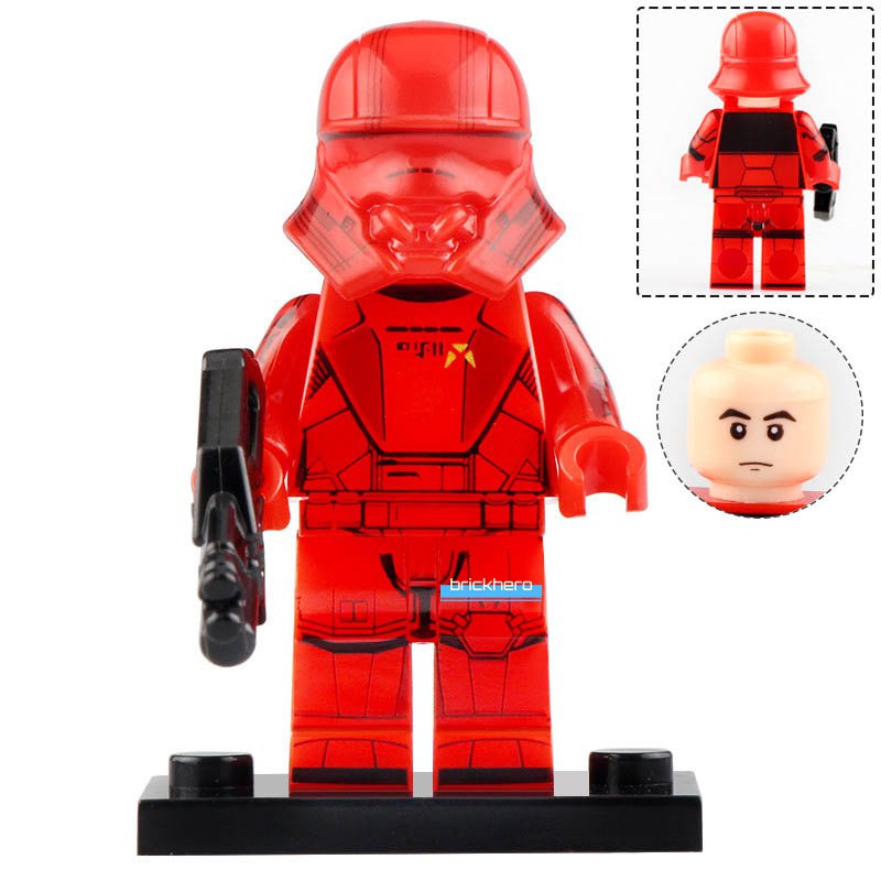 LEGO Compatible Star Wars The Rise of Skywalker Sith Jet Trooper Custom Minifigure Brick Toys Gift