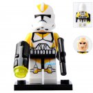 LEGO Compatible Star Wars Yellow Utapau Clone Trooper Custom Printed Minifigure Brick Toys Gift
