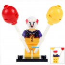 LEGO Compatible Horror Movie It Pennywise (1990) Custom Printed Minifigure Brick Toys Gift