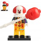 LEGO Compatible Horror Movie It Pennywise (the Dancing Clown) Custom Printed Minifigure Brick Toys