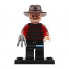 LEGO Compatible Horror A Nightmare on Elm Street Freddy Krueger Custom Printed Minifigure Brick Toys
