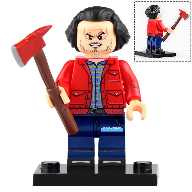 LEGO Compatible Horror Movie The Shining Jack Torrance Custom Printed Minifigure Brick Toys Gift
