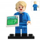 LEGO Compatible American Politician Hillary Clinton Custom Printed Minifigure Brick Toys Gift