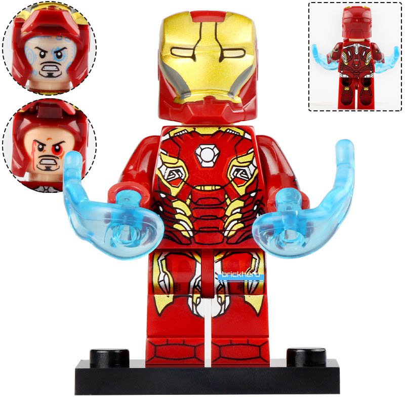 Iron Man Armor Mark 45 MCU Avengers Age of Ultron Lego Custom Minifigure Brick Toys Gift