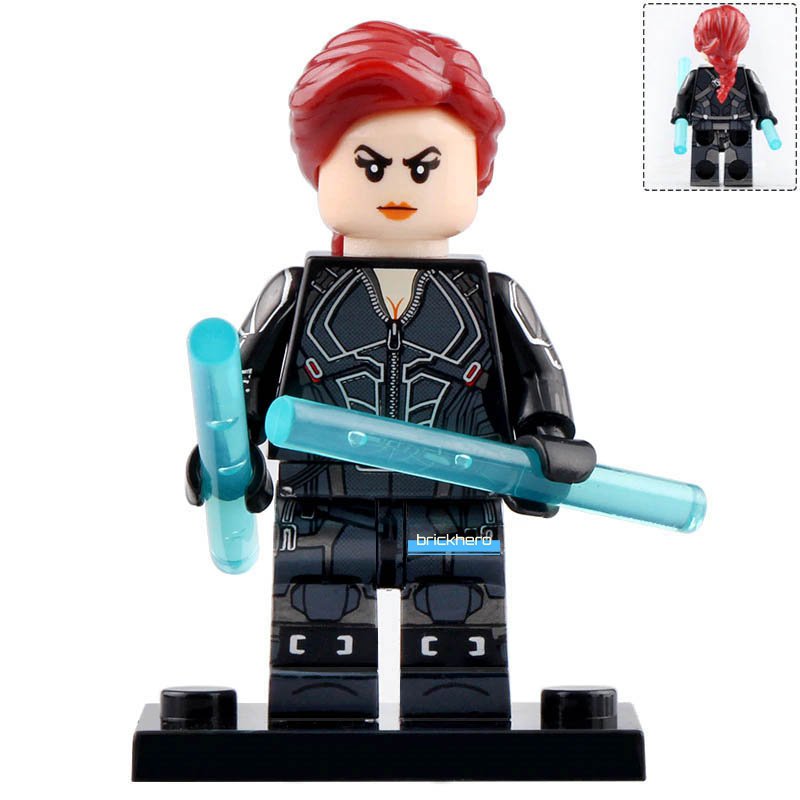 Black Widow MCU Avengers Endgame (2019) Lego Custom Minifigure Brick Toys Gift