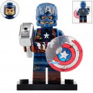 Captain America MCU Avengers Endgame (2019) Lego Custom Minifigure Brick Toys Gift