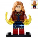 Captain Marvel With Jacket MCU Avengers Endgame Lego Custom Minifigure Toys Gift
