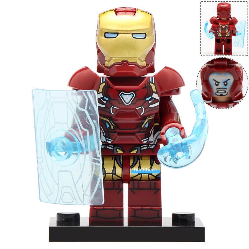 Iron Man Armor Mk 85 MCU Avengers Endgame (2019) Lego Custom Minifigure Brick Toys Gift