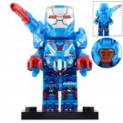 Iron Patriot MCU Avengers Endgame (2019) Lego Custom Minifigure Brick Toys Gift