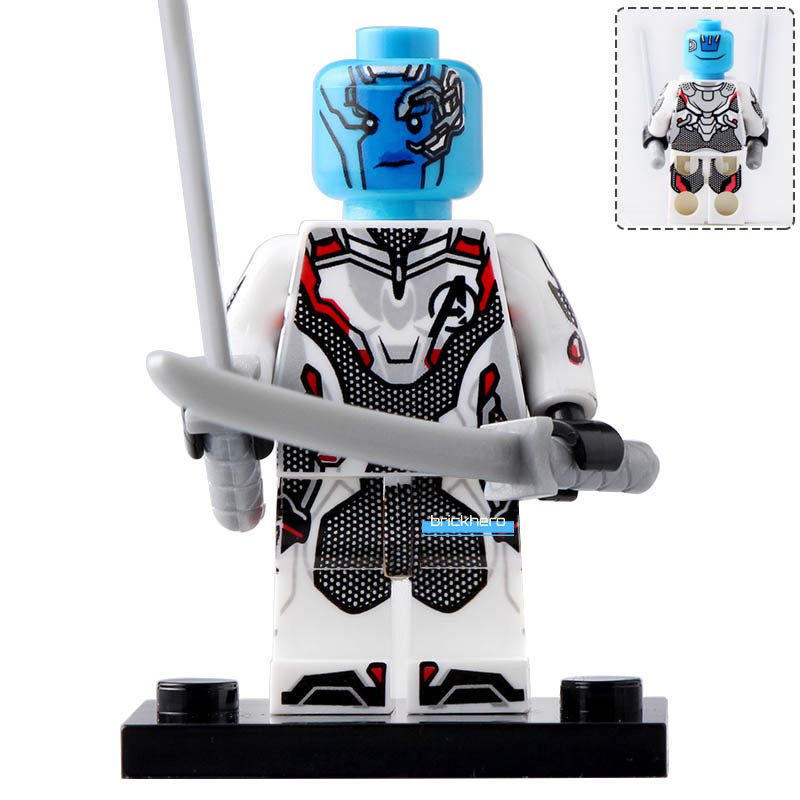 Nebula (Quantum Realm Suit) MCU Avengers Endgame (2019) Lego Custom Minifigure Brick Toys Gift