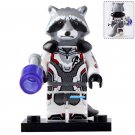 Rocket Raccoon (Quantum Realm Suit) MCU Avengers Endgame (2019) Lego Custom Minifigure Brick Toys