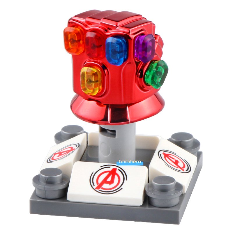 Stark Infinity Gauntlet Avengers Endgame Lego Compatible Minifigure Brick Toys