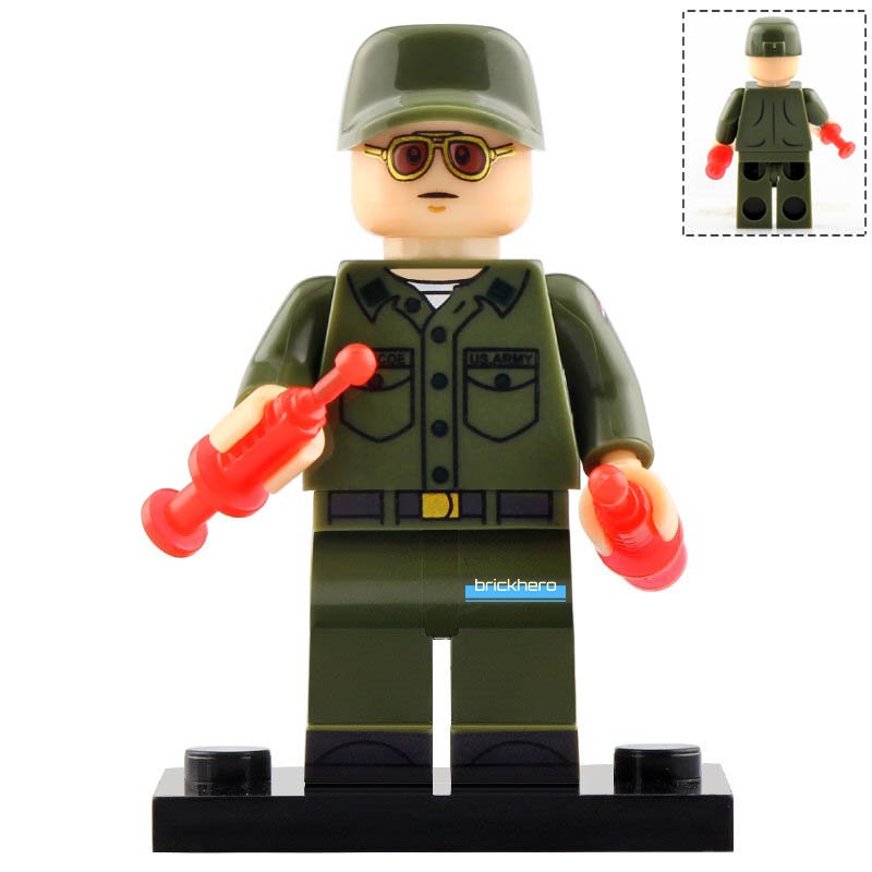 Steve Rogers MCU Avengers Endgame (2019) Lego Custom Minifigure Brick Toys Gift