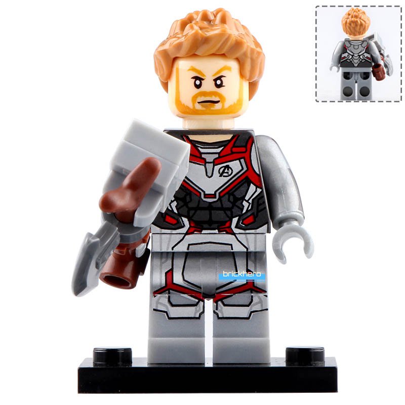 Thor (Quantum Realm Suit) Marvel Avengers Endgame Lego Custom Minifigure Toys