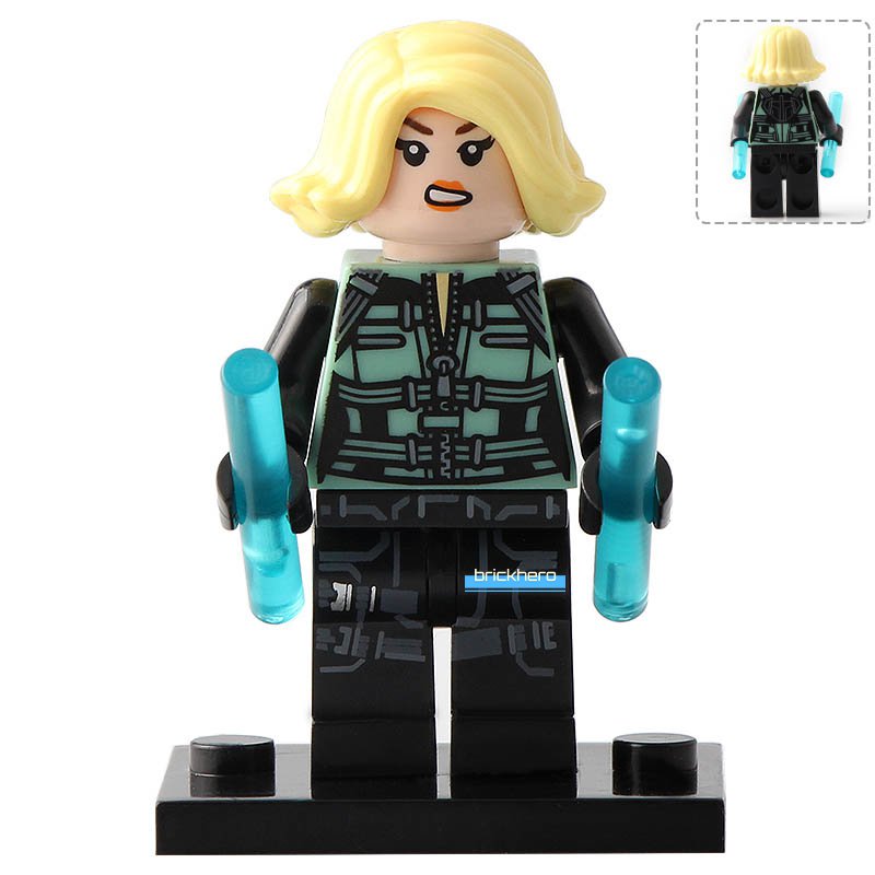 Black Widow MCU Avengers Infinity War (2018) Lego Custom Minifigure Brick Toys Gift