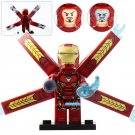 Iron Man Armor Mark 50 MCU Avengers Infinity War Lego Custom Minifigure Toys